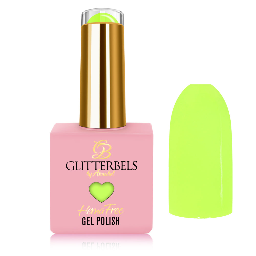 Glitterbels Hema-Free Gel Polish | Chat Up Lime .58oz