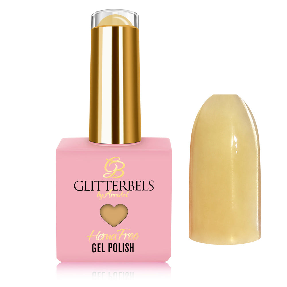 Glitterbels Hema-Free Gel Polish | Amber Glass .58oz