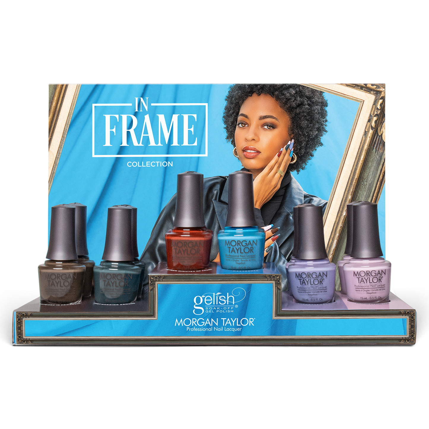 Morgan Taylor In Frame Collection Display 12ct