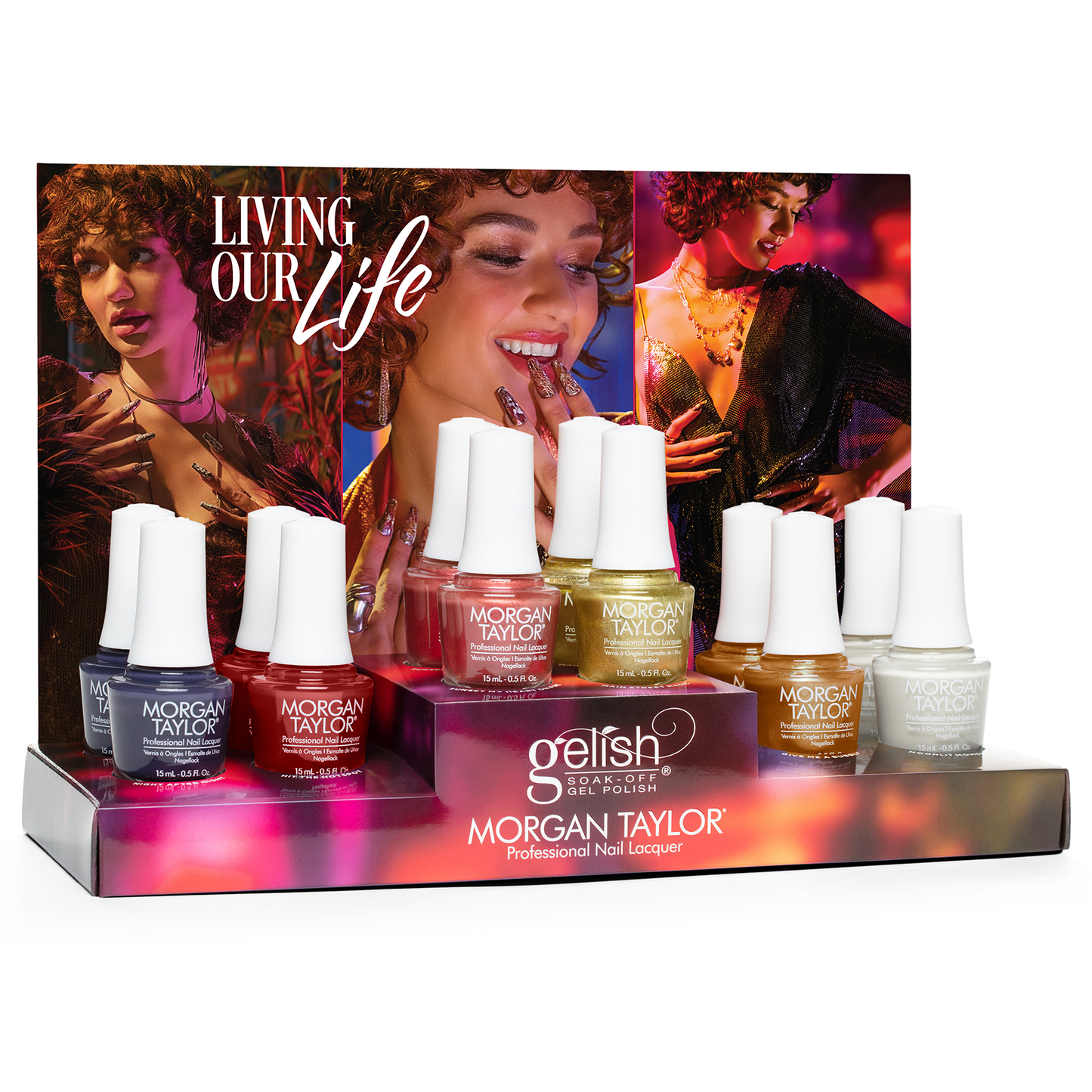 Morgan Taylor Living Our Life Collection Display 12ct