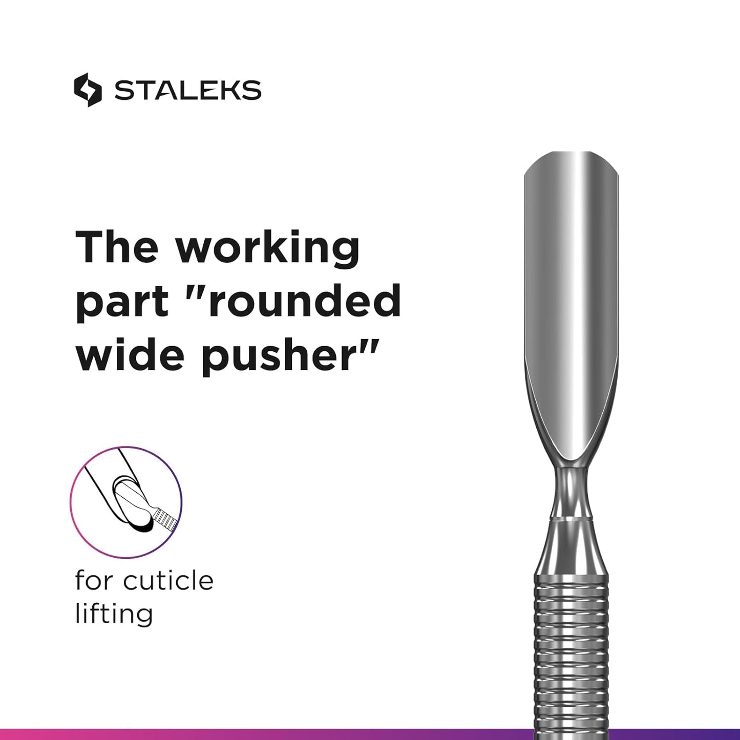 Staleks EXPERT 90-2 Professional Manicure Pusher
