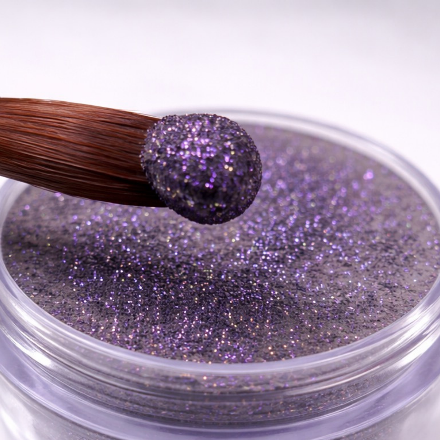 Americanails Colored Acrylic Powder | Midnight Glitter 2oz