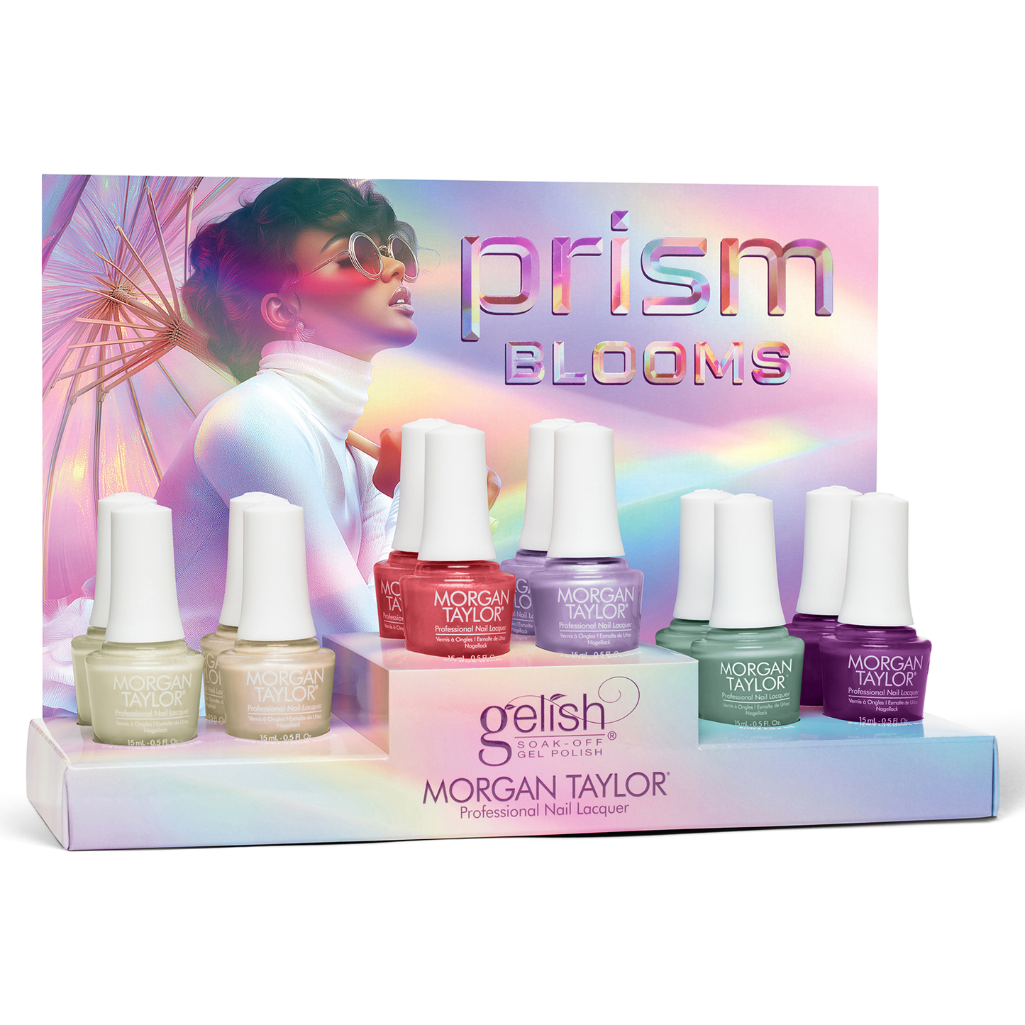 Morgan Taylor Prism Blooms Collection Display 12ct