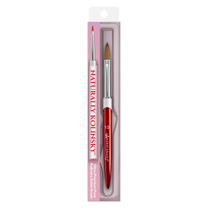 Americanails Naturally Kolinsky | Oval Acrylic #10 Brush