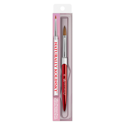 Americanails Naturally Kolinsky | Oval Acrylic #8 Brush