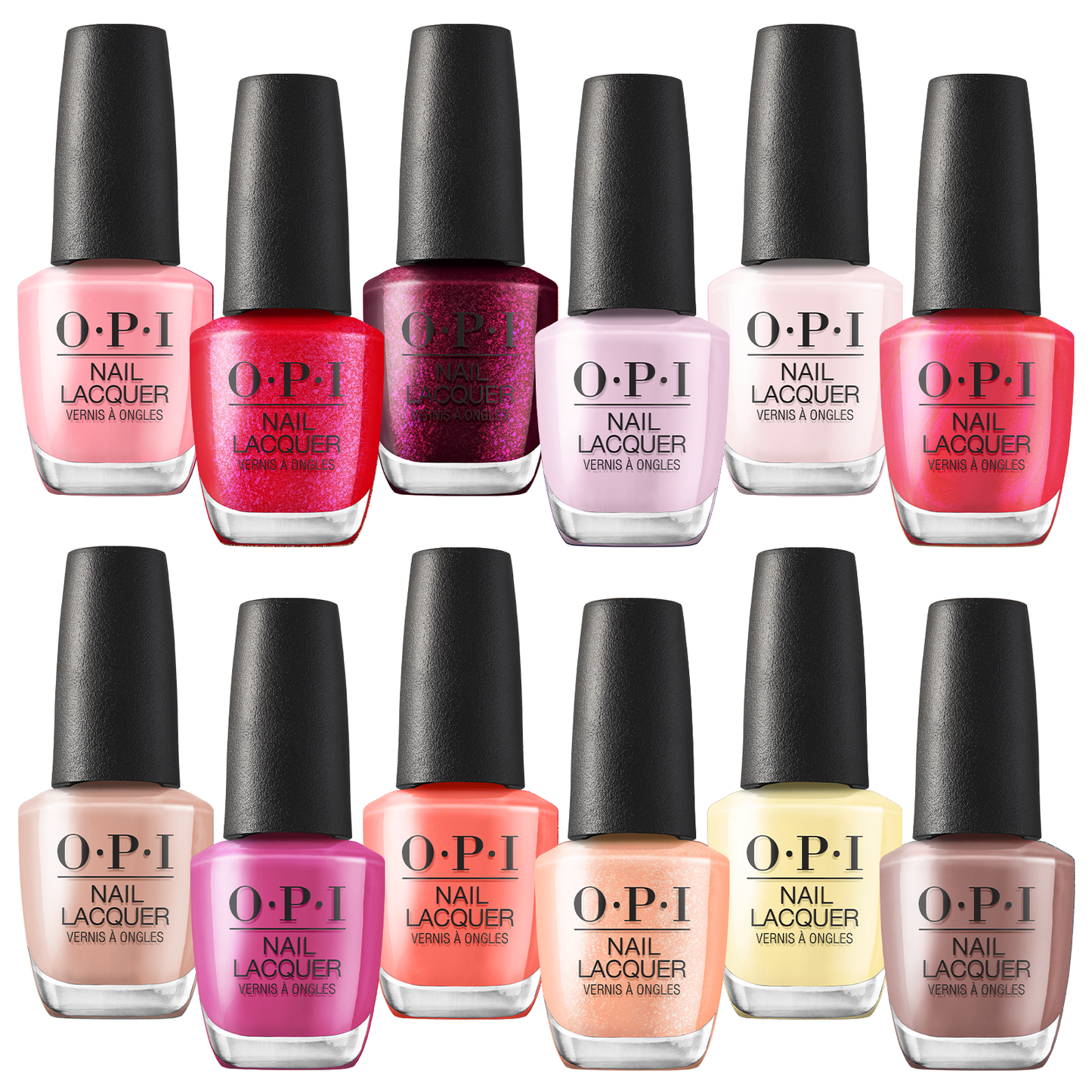 OPIcons Collection Nail Lacquer Display 12ct