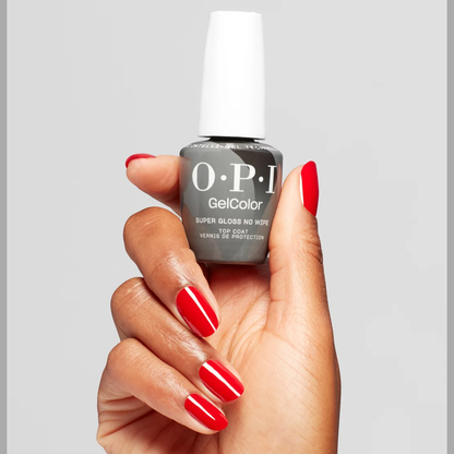 Capa superior OPI GelColor Super Gloss sin necesidad de limpieza, 0.5 oz