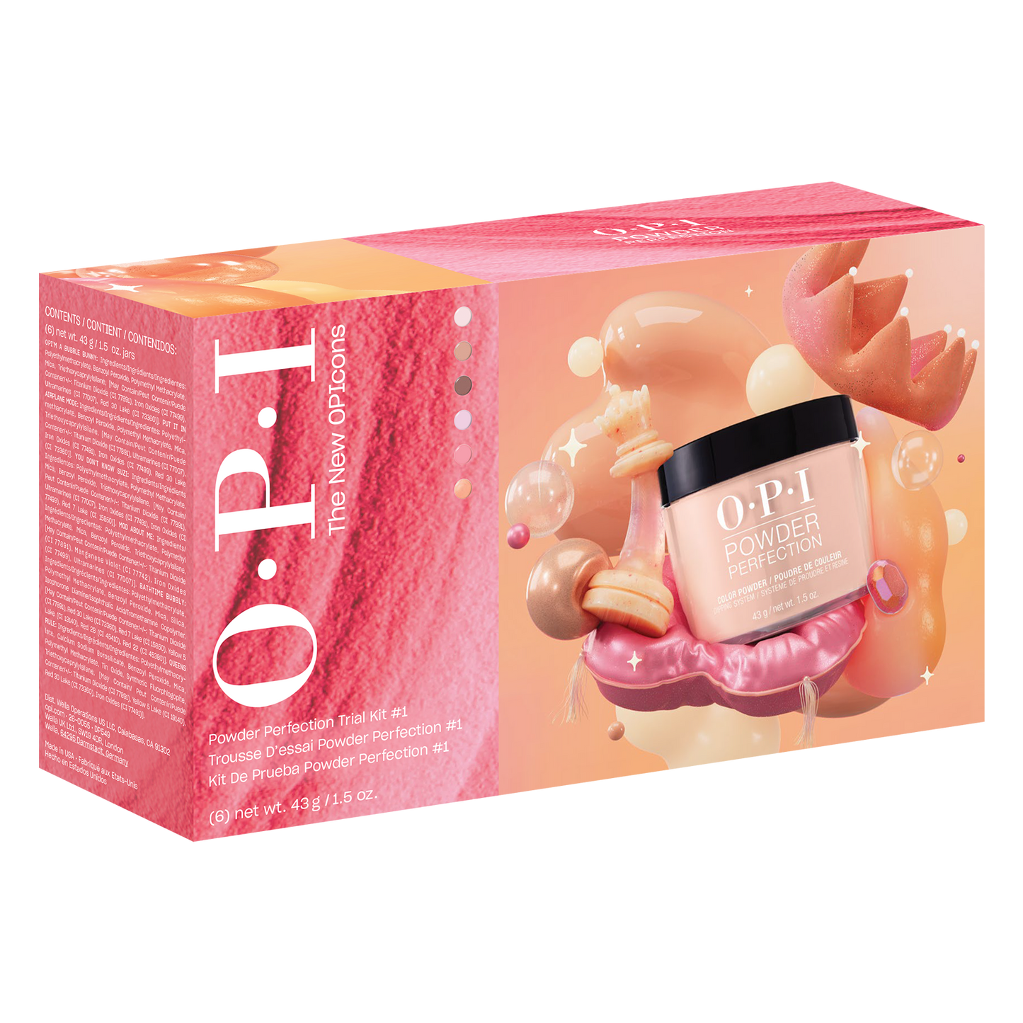 OPIcons Collection Powder Perfection Trial Kit #1