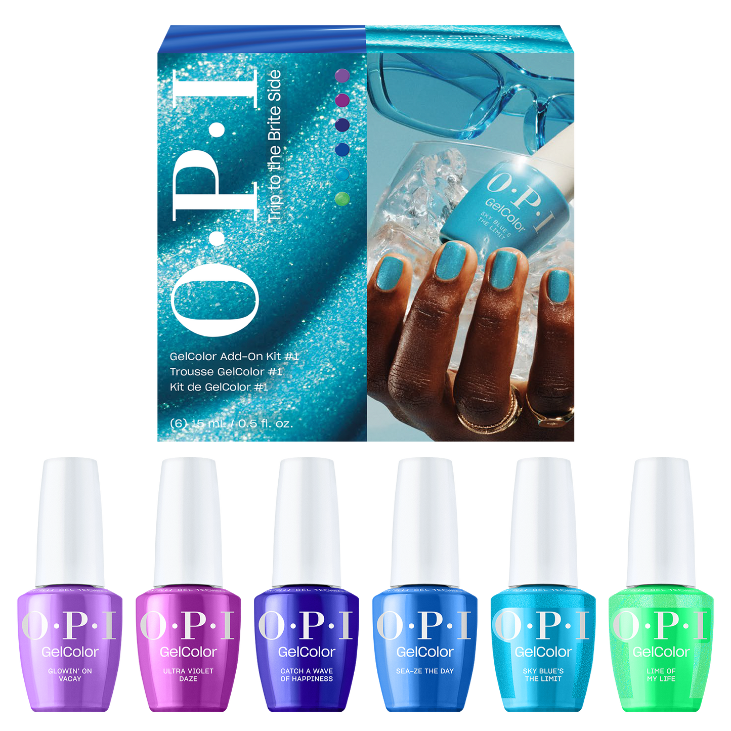 OPI☆32本セット OPI Trip To The Brite Side Collection GelColor Kit #1 – Premier