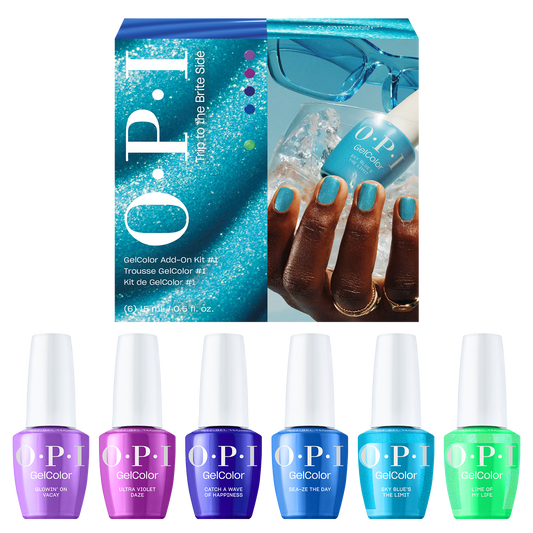 OPI Trip To The Brite Side Collection GelColor Kit #1