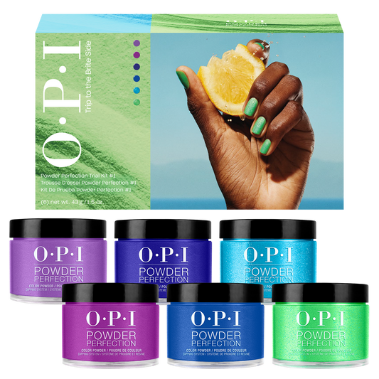 OPI Trip To The Brite Side Collection Powder Perfection Trial Kit #1