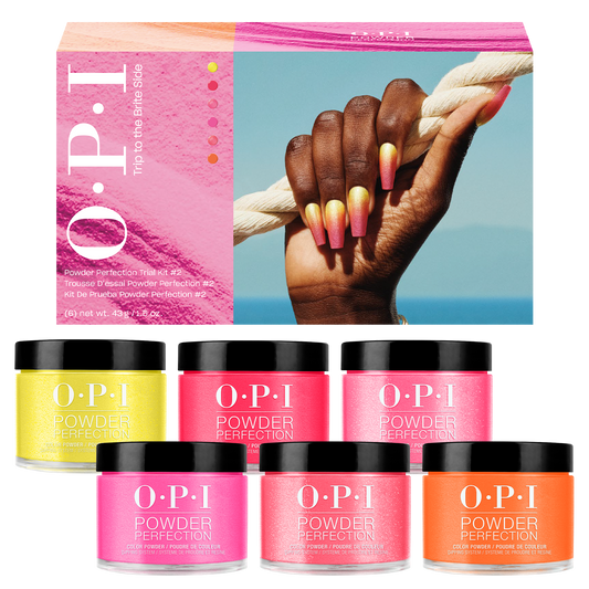 OPI Trip To The Brite Side Collection Powder Perfection Trial Kit #2