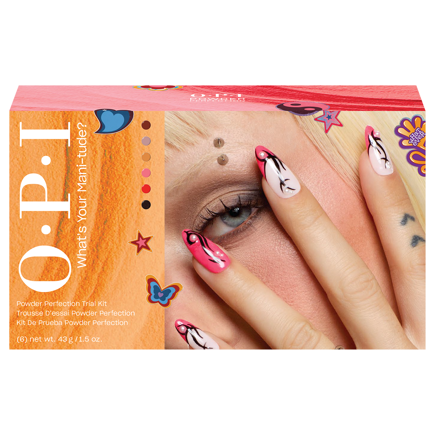 OPI What's Your Mani-tude Collection Powder Perfection Trial Kit