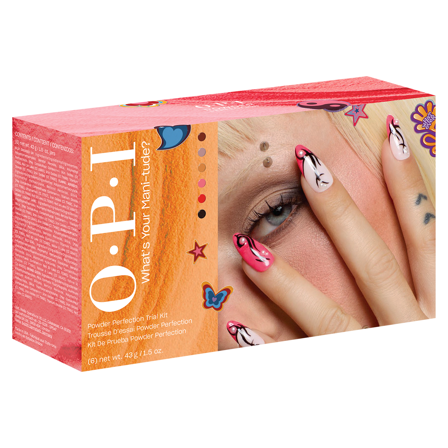 OPI What's Your Mani-tude Collection Powder Perfection Trial Kit