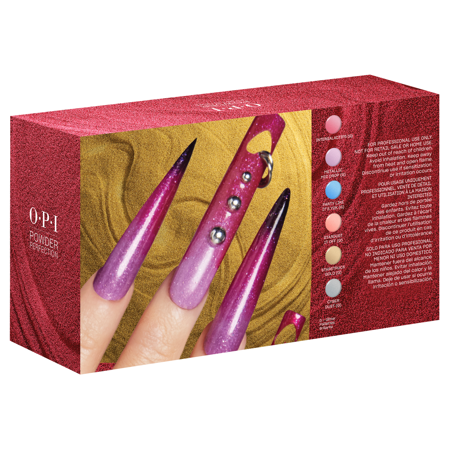 OPI Metallic Mega Mix Collection Powder Perfection Trial Kit