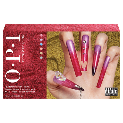 OPI Metallic Mega Mix Collection Powder Perfection Trial Kit