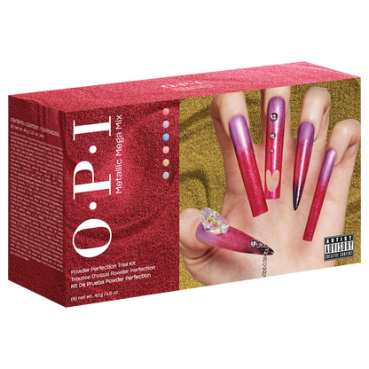 OPI Metallic Mega Mix Collection Powder Perfection Trial Kit