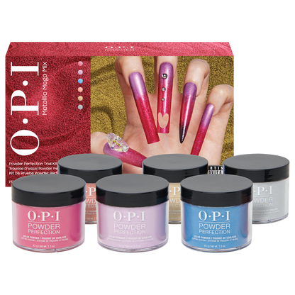 OPI Metallic Mega Mix Collection Powder Perfection Trial Kit