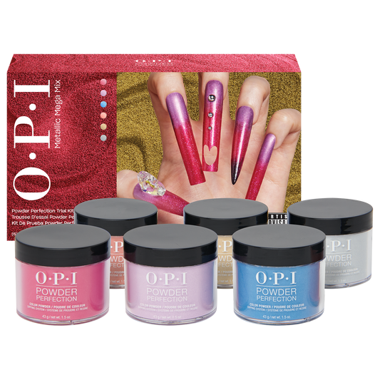 OPI Metallic Mega Mix Collection Powder Perfection Trial Kit
