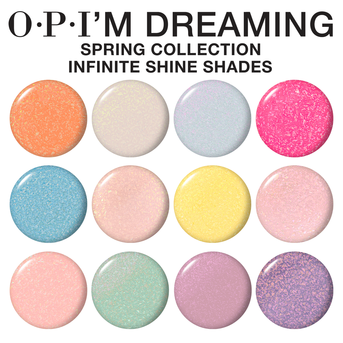 OPI'm Dreaming Collection Infinite Shine Display 14ct