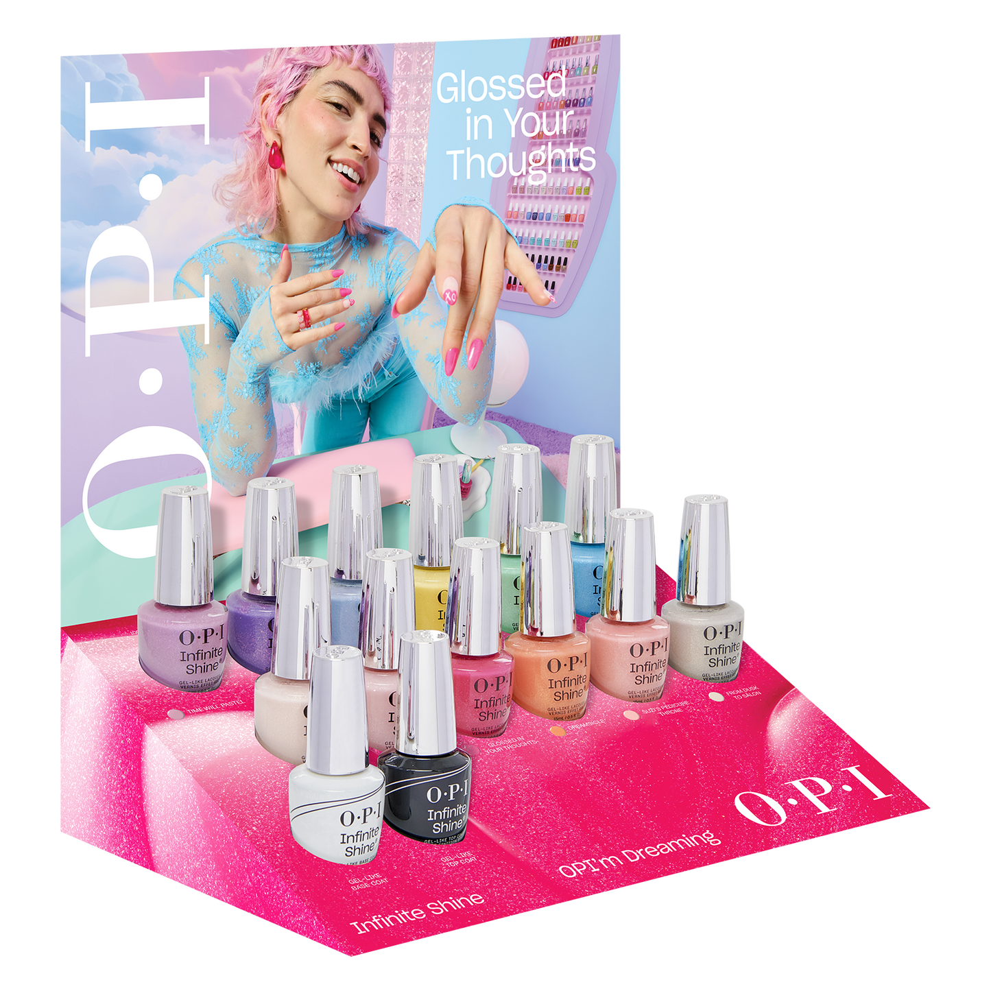 OPI'm Dreaming Collection Infinite Shine Display 14ct