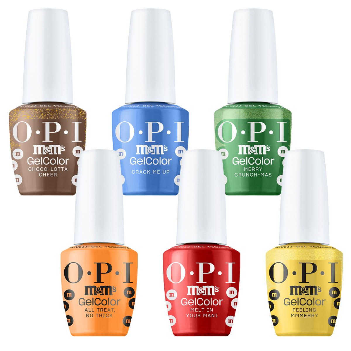 OPI x m&m's Sweeten Your Mani Collection GelColor Kit #1