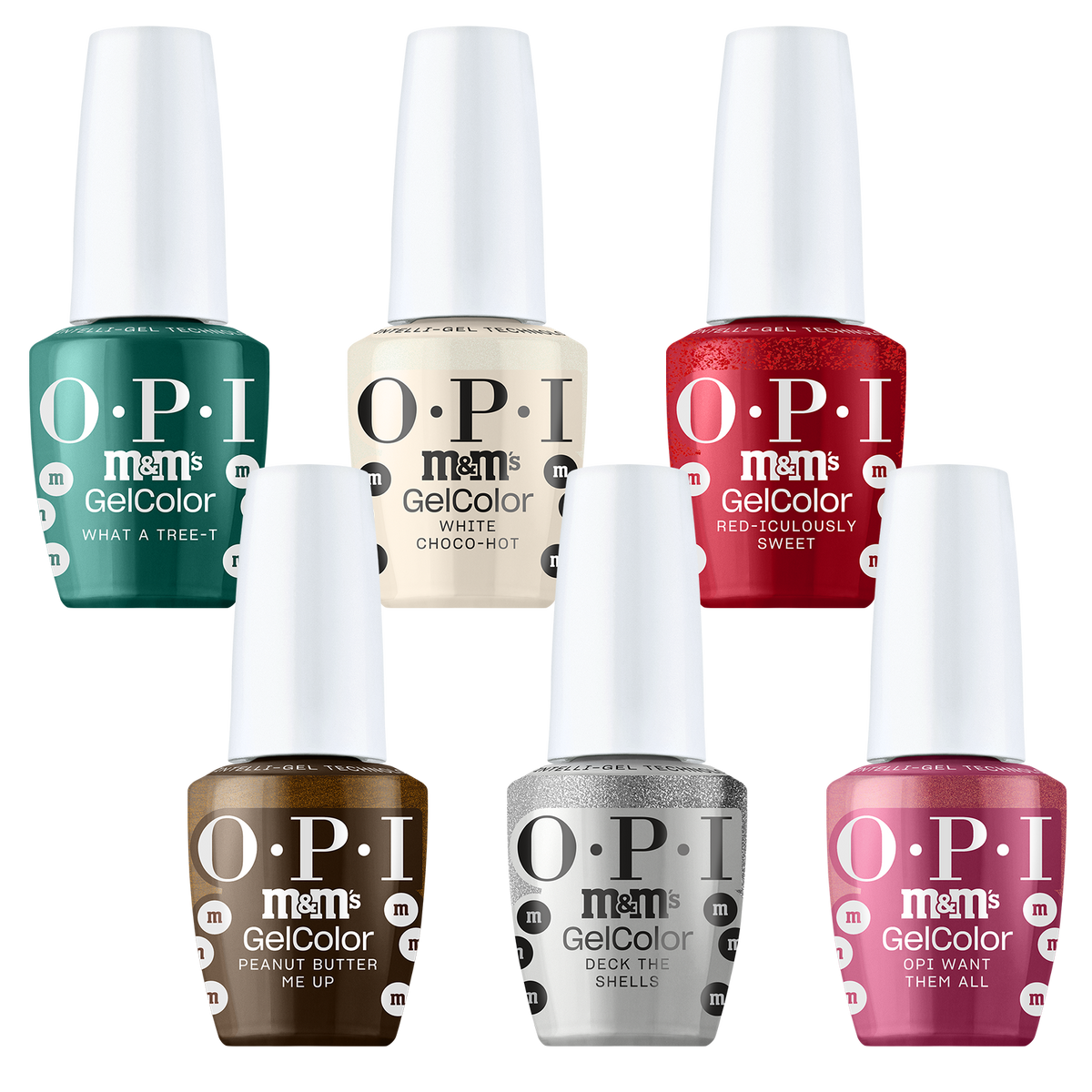 OPI x m&m's Sweeten Your Mani Collection GelColor Kit #2
