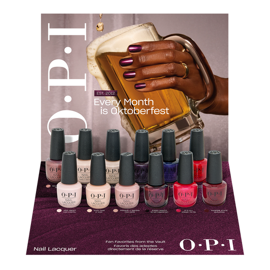 OPI's Most Requested Collection Nail Lacquer Display 12ct