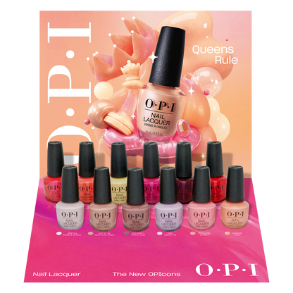 OPIcons Collection Nail Lacquer Display 12ct