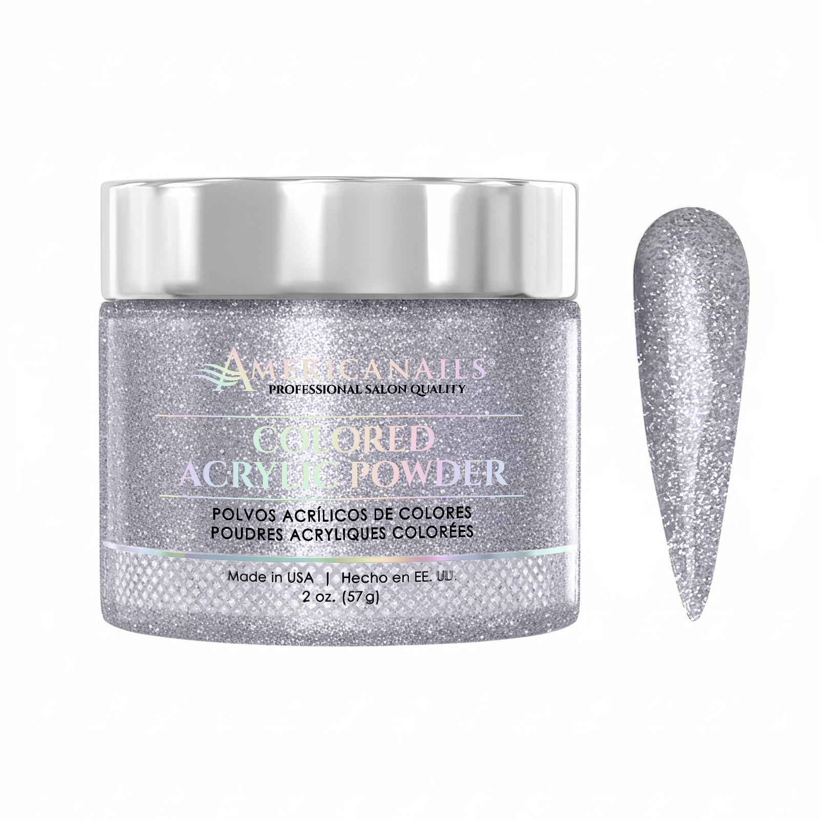 Colored Acrylic Powder | Opal Glitter 2oz