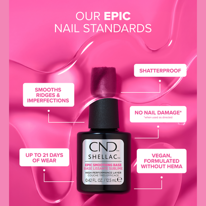 CND Shellac Epic Smoothing Base .42oz