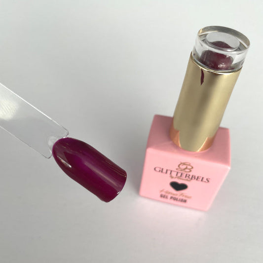 Glitterbels Hema-Free Gel Polish | Prune Juice .58oz