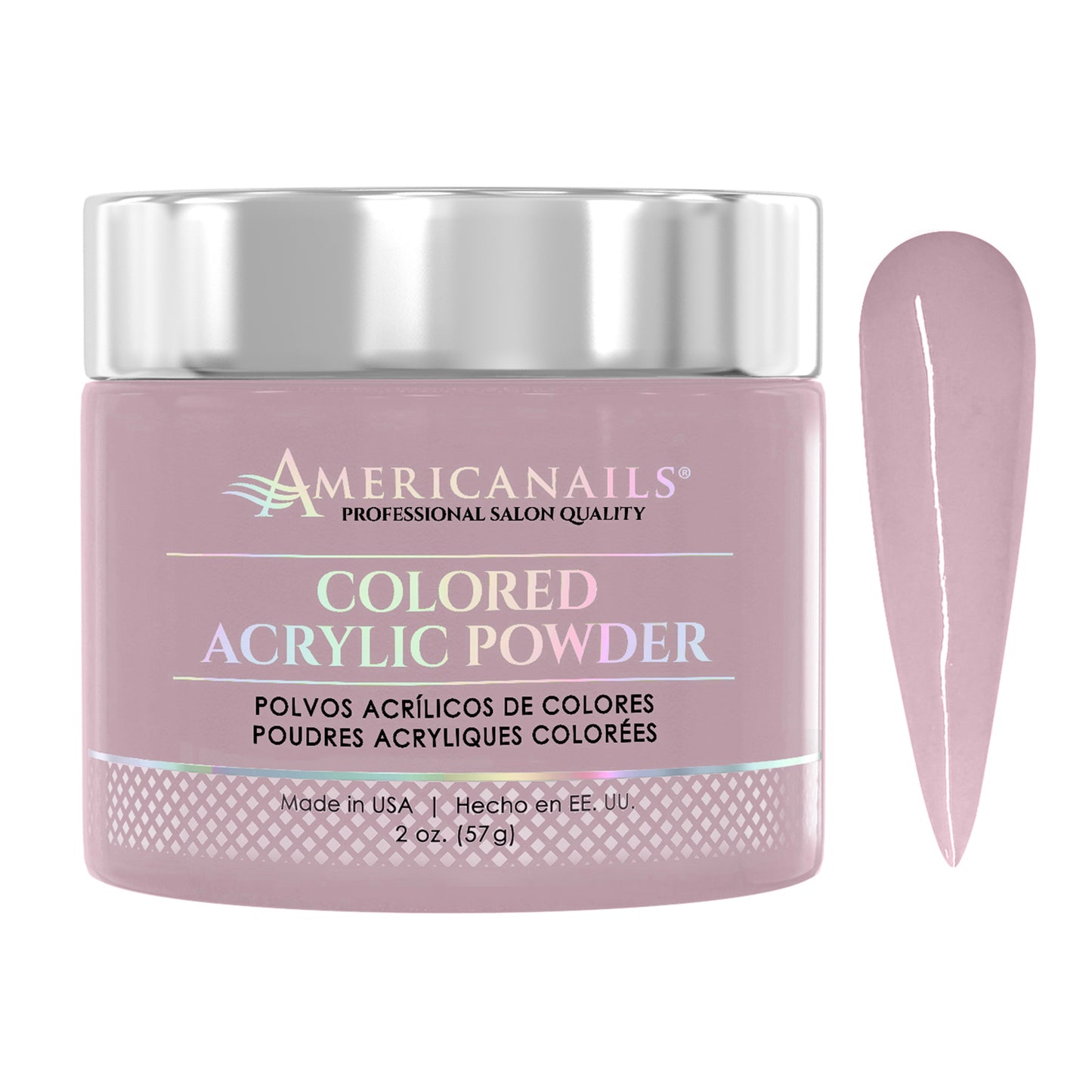 Americanails Colored Acrylic Powder | Pastel Pink 2oz