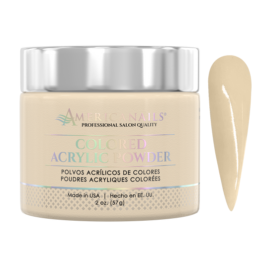 Americanails Colored Acrylic Powder | Pastel Yellow 2oz