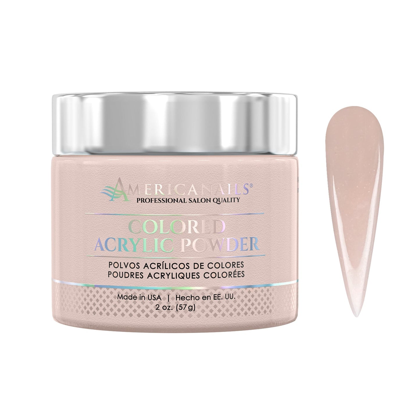 Colored Acrylic Powder | Pink Champagne 2oz