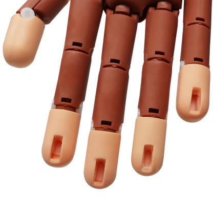 Americanails Professional Practice Hand with Acrylic Training Mat System