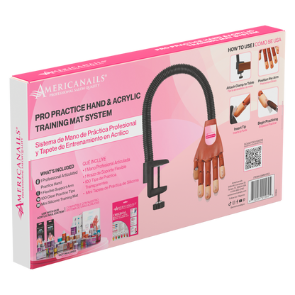 Professional Practice Hand with Acrylic Training Mat System