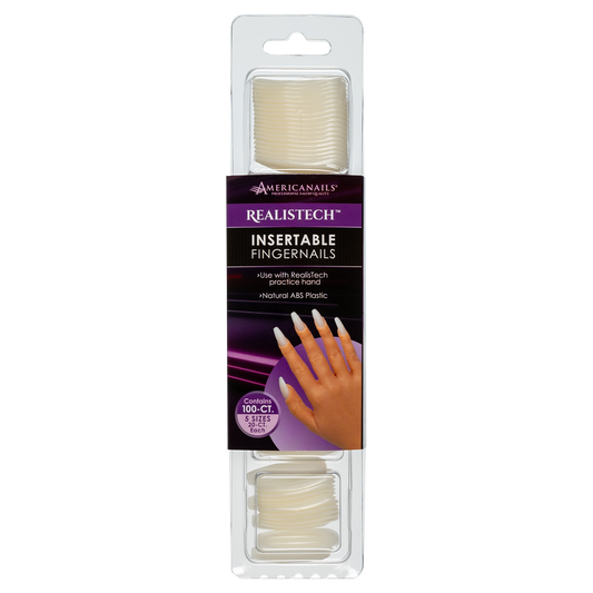 Uñas postizas insertables Americanails RealisTech (100 unidades) 