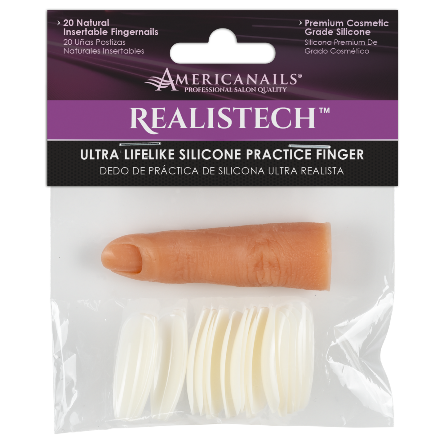Americanails RealisTech Ultra LifeLike Silicone Practice Finger