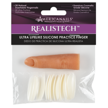 Americanails RealisTech Ultra LifeLike Silicone Practice Finger