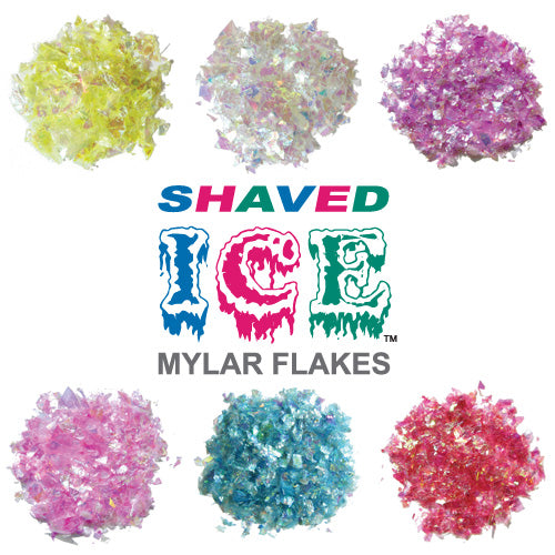 Copos de Mylar de hielo raspado Americanails