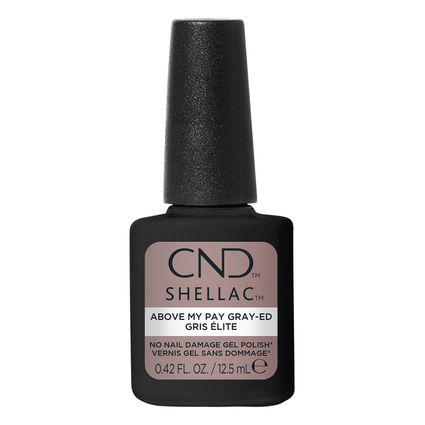 CND Shellac | Por encima de mi sueldo, gris, 0.25 oz 