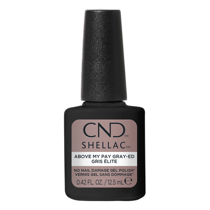 CND Shellac | Por encima de mi sueldo, gris, 0.25 oz 