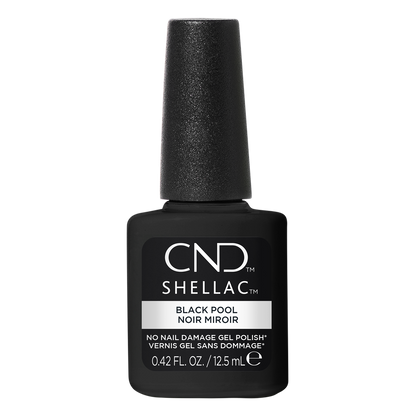 CND Shellac | Black Pool .42oz