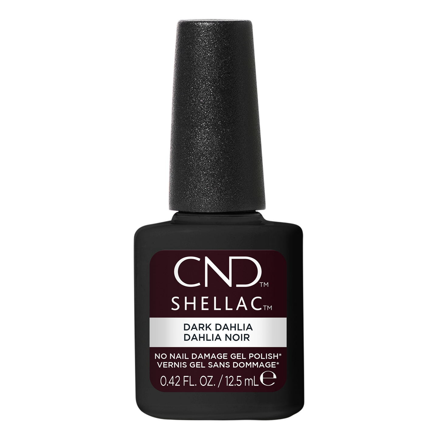 CND Shellac | Dark Dahlia .42oz