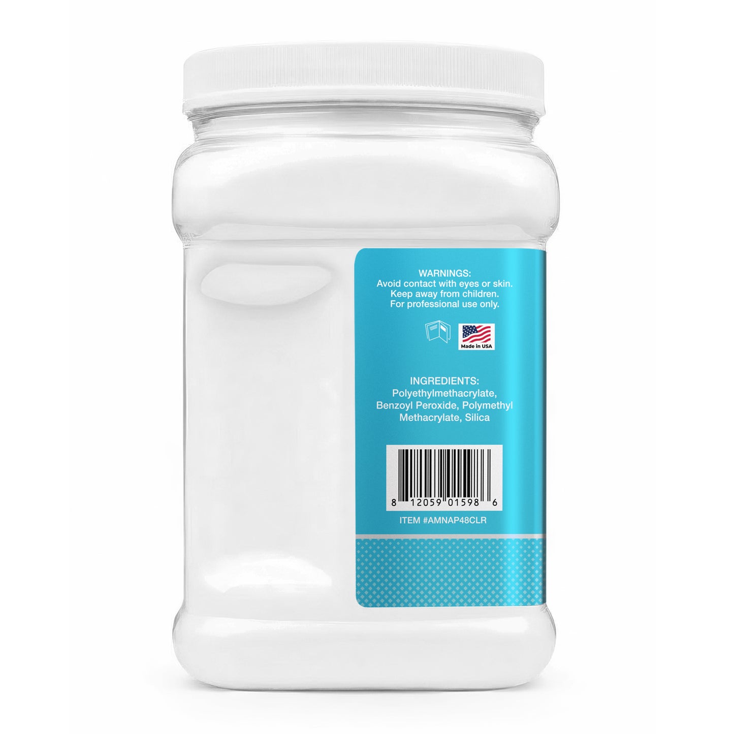 Americanails Acrylic Powder | Clear 48oz