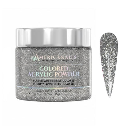 Colored Acrylic Powder | Silver Glitter 2oz