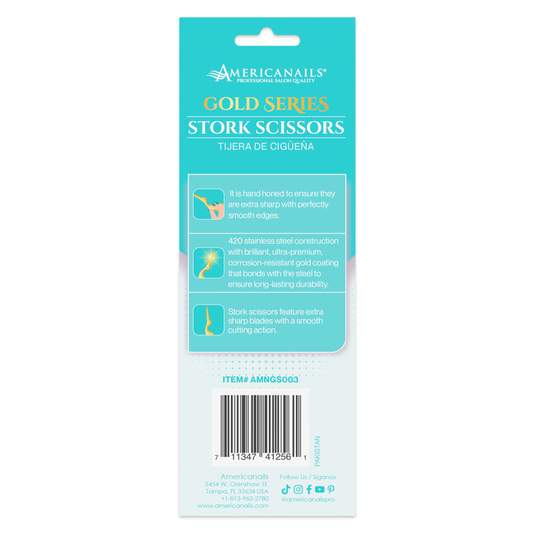 Americanails Gold Series Stork Scissors