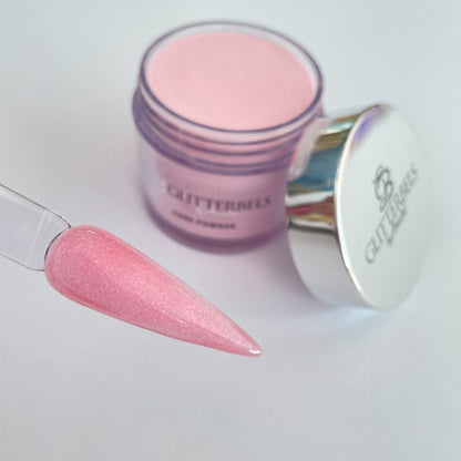 Glitterbels Acrylic Powder | Strawberry Shimmer 2oz