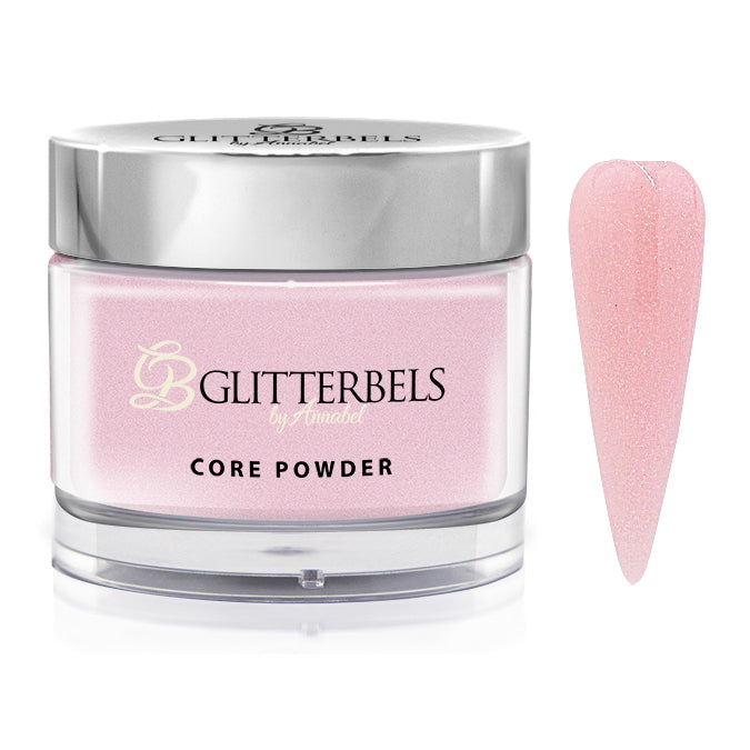 Glitterbels Acrylic Powder | Sugar Rose Shimmer 2oz